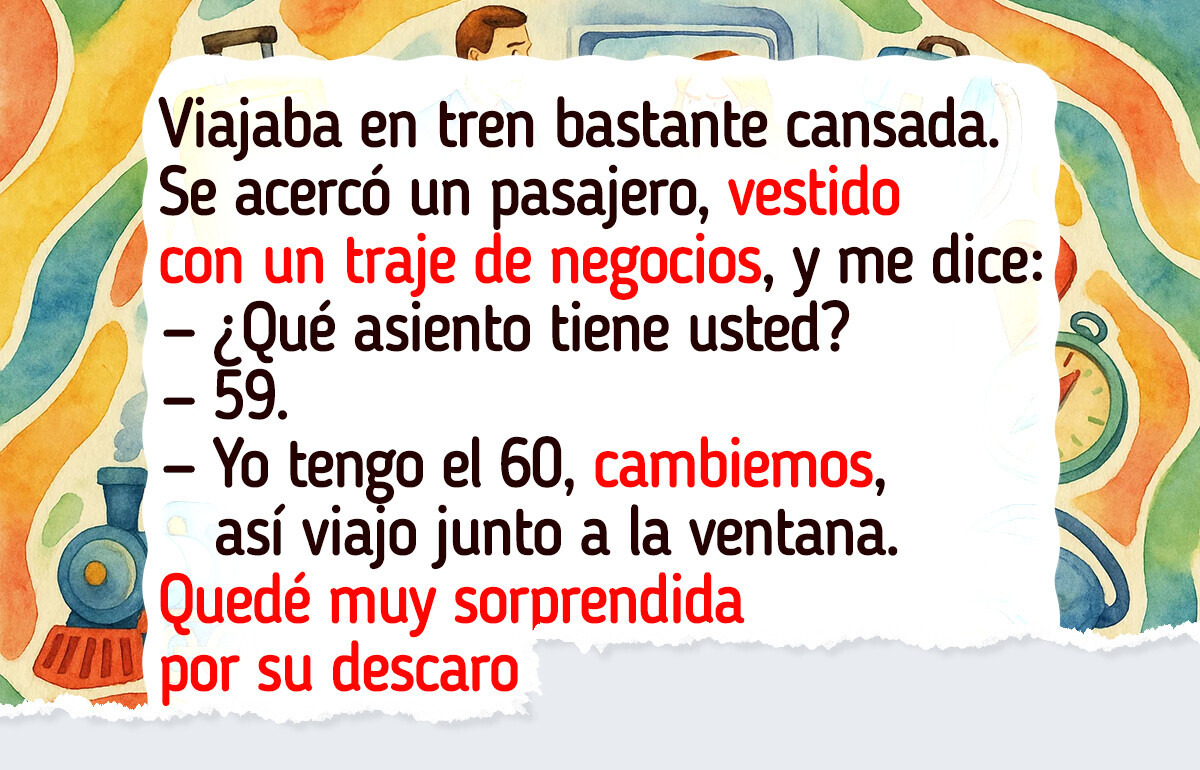 17 Momentos insólitos en trenes que parecen sacados de una película (pero pasaron de verdad)