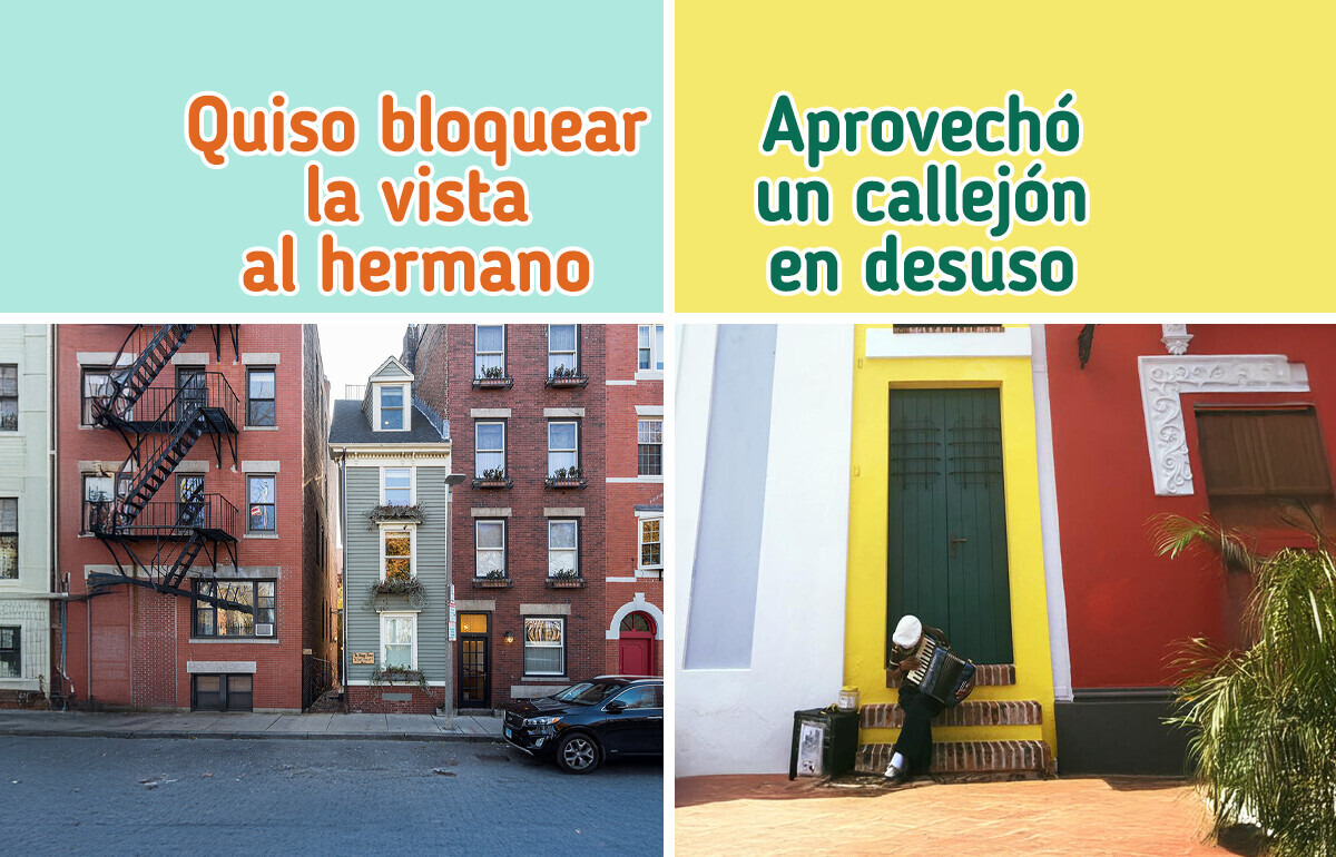 Las 13 casas y edificios más estrechos del mundo y sus peculiares historias Las 13 casas y edificios más estrechos del mundo y sus peculiares historias