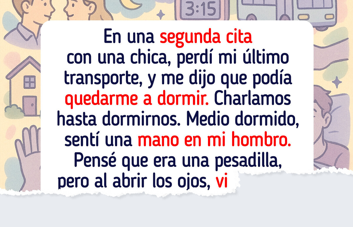 15 Citas que tomaron un rumbo inesperado (y no siempre para bien) 15 Citas que tomaron un rumbo inesperado (y no siempre para bien)