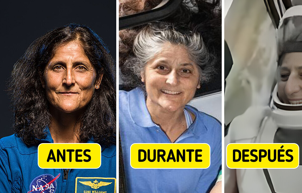 8 Cambios en el cuerpo de los astronautas de la NASA tras 286 días en el espacio