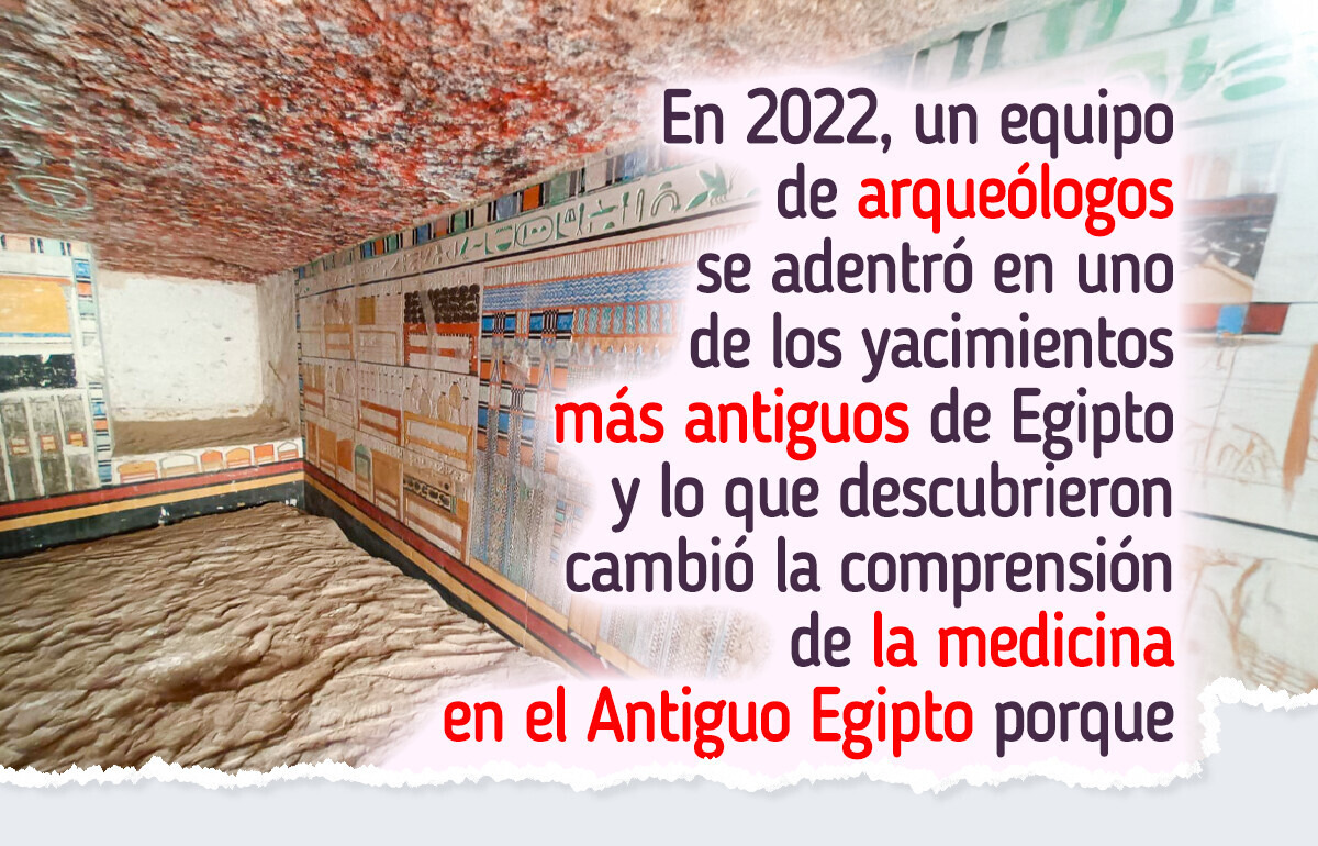El hallazgo del misterioso médico que confirma que Egipto es una caja de secretos El hallazgo del misterioso médico que confirma que Egipto es una caja de secretos