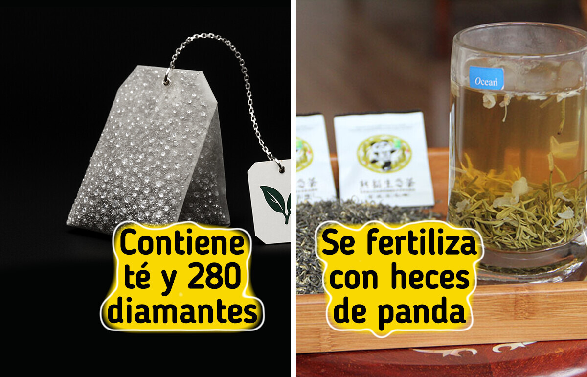 8 Tés excéntricos que cuestan como diamantes (y por qué valen tanto)