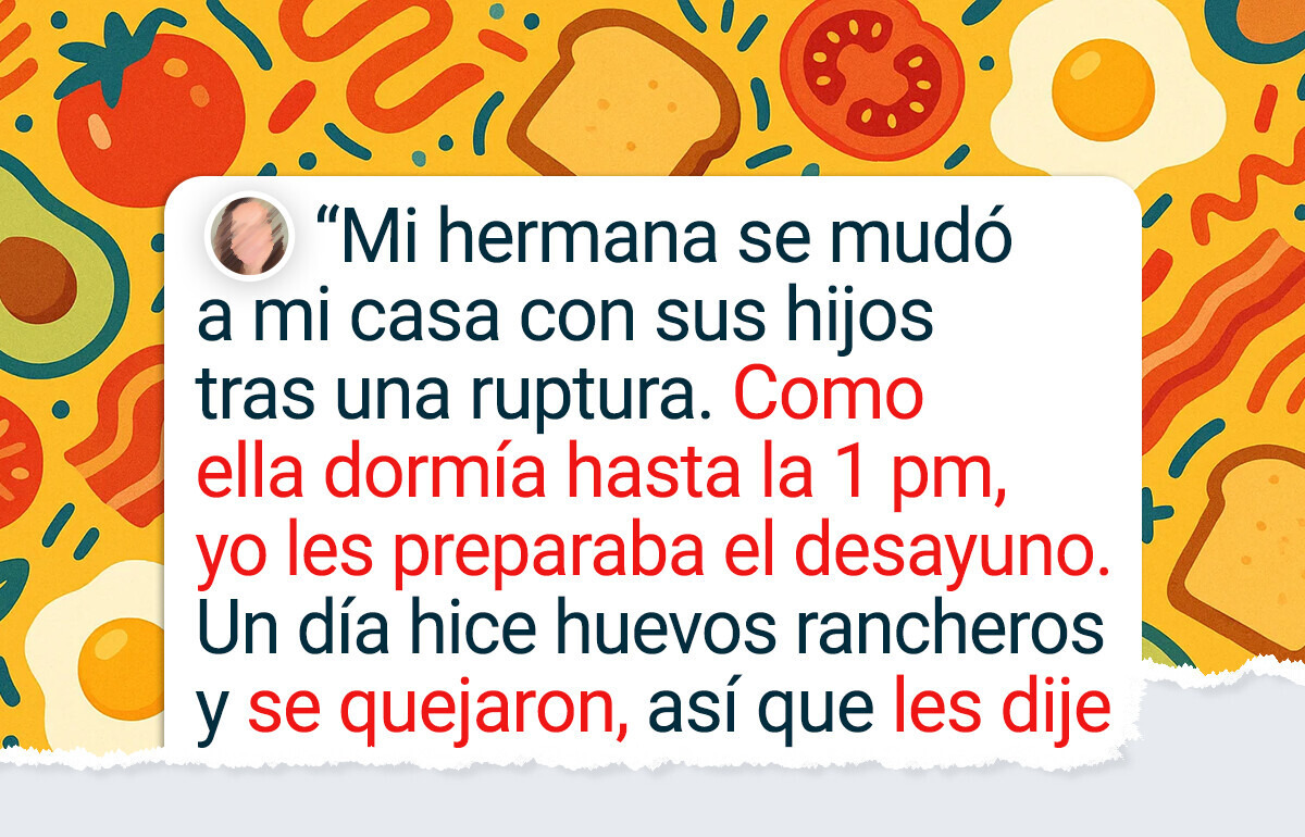 “Si no les gusta lo que hago, vayan y díganle a su mamá”: la frase que desató el conflicto en mi propia casa “Si no les gusta lo que hago, vayan y díganle a su mamá”: la frase que desató el conflicto en mi propia casa