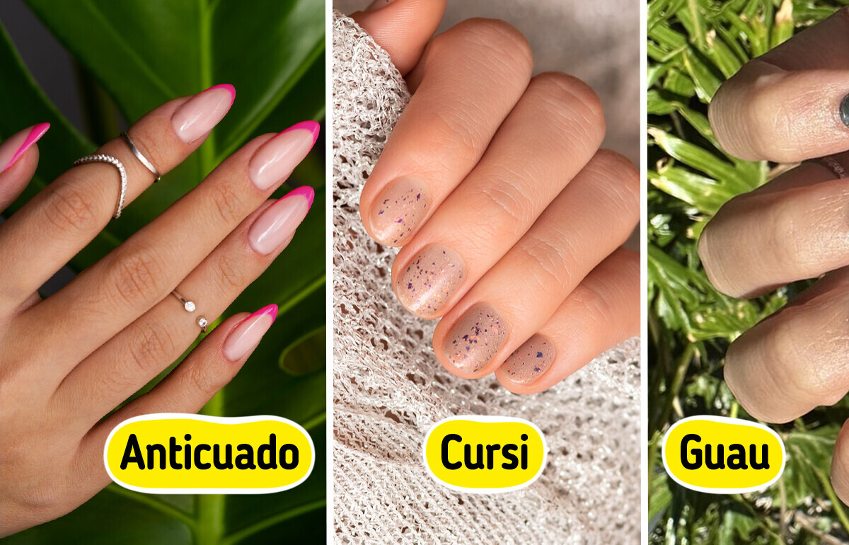 10 Diseños de uñas elegantes que no requieren complicarse la vida