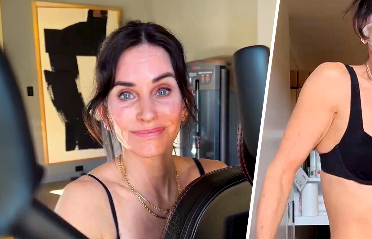 Courteney Cox, de 60 años, se deja ver en bikini y revela sin querer el secreto de su figura Courteney Cox, de 60 años, se deja ver en bikini y revela sin querer el secreto de su figura