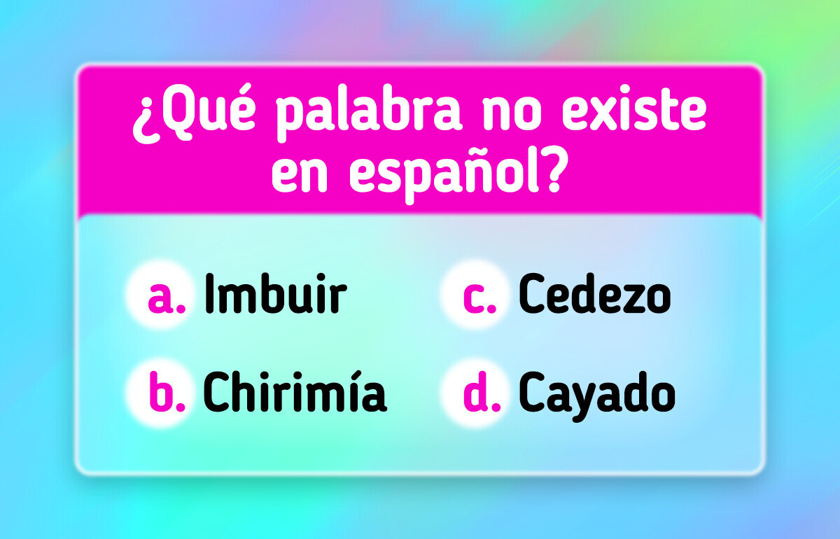 ¿Puedes detectar la palabra mal escrita? 16 retos que pondrán a prueba tu ortografía, nivel extremo ¿Puedes detectar la palabra mal escrita? 16 retos que pondrán a prueba tu ortografía, nivel extremo