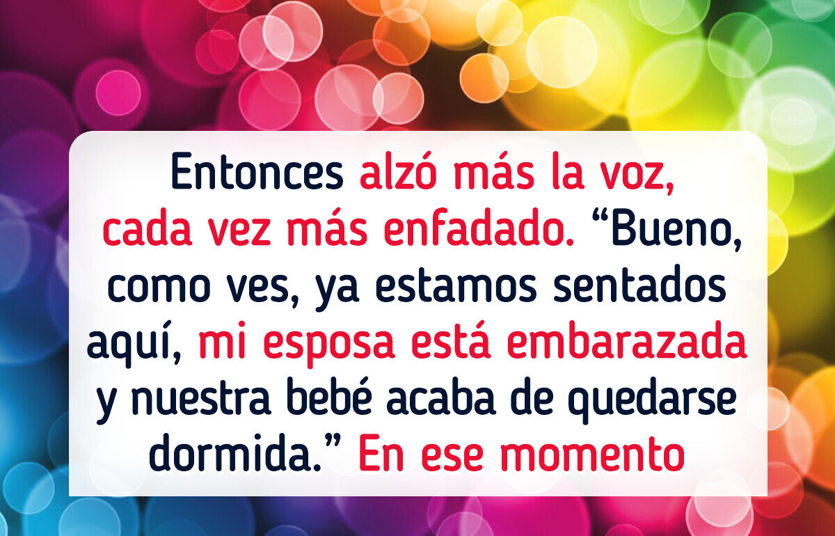 Solo quería mi asiento, pero la reacción del esposo de una mujer embarazada lo convirtió en una escena intensa Solo quería mi asiento, pero la reacción del esposo de una mujer embarazada lo convirtió en una escena intensa