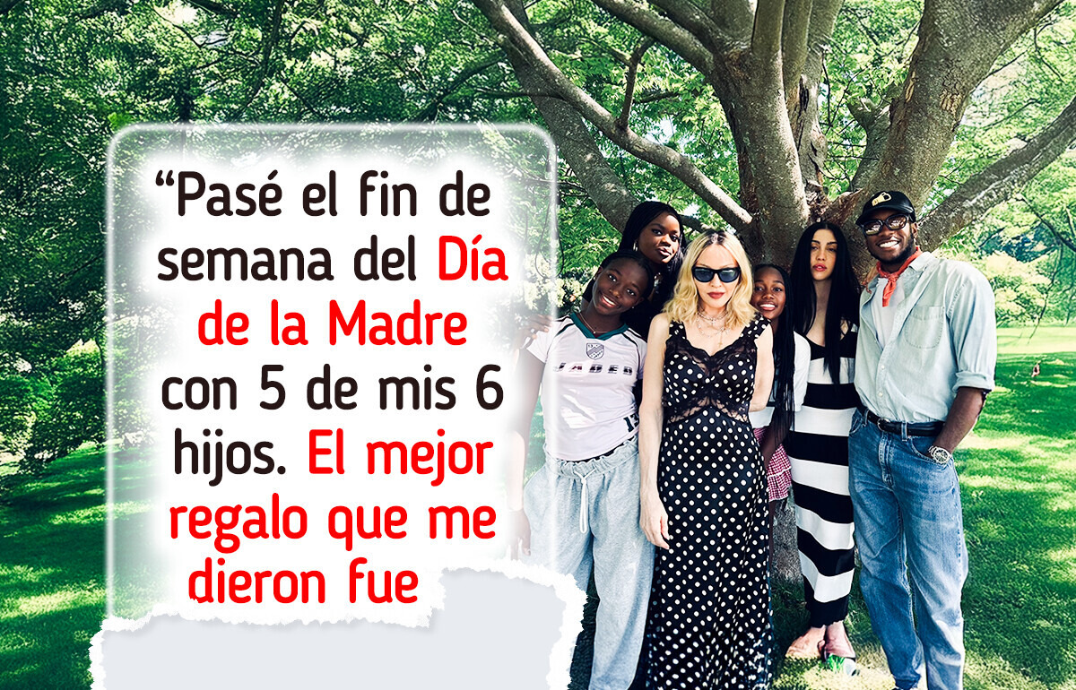 Madonna toca el corazón de sus seguidores con una íntima foto familiar y un gesto conmovedor