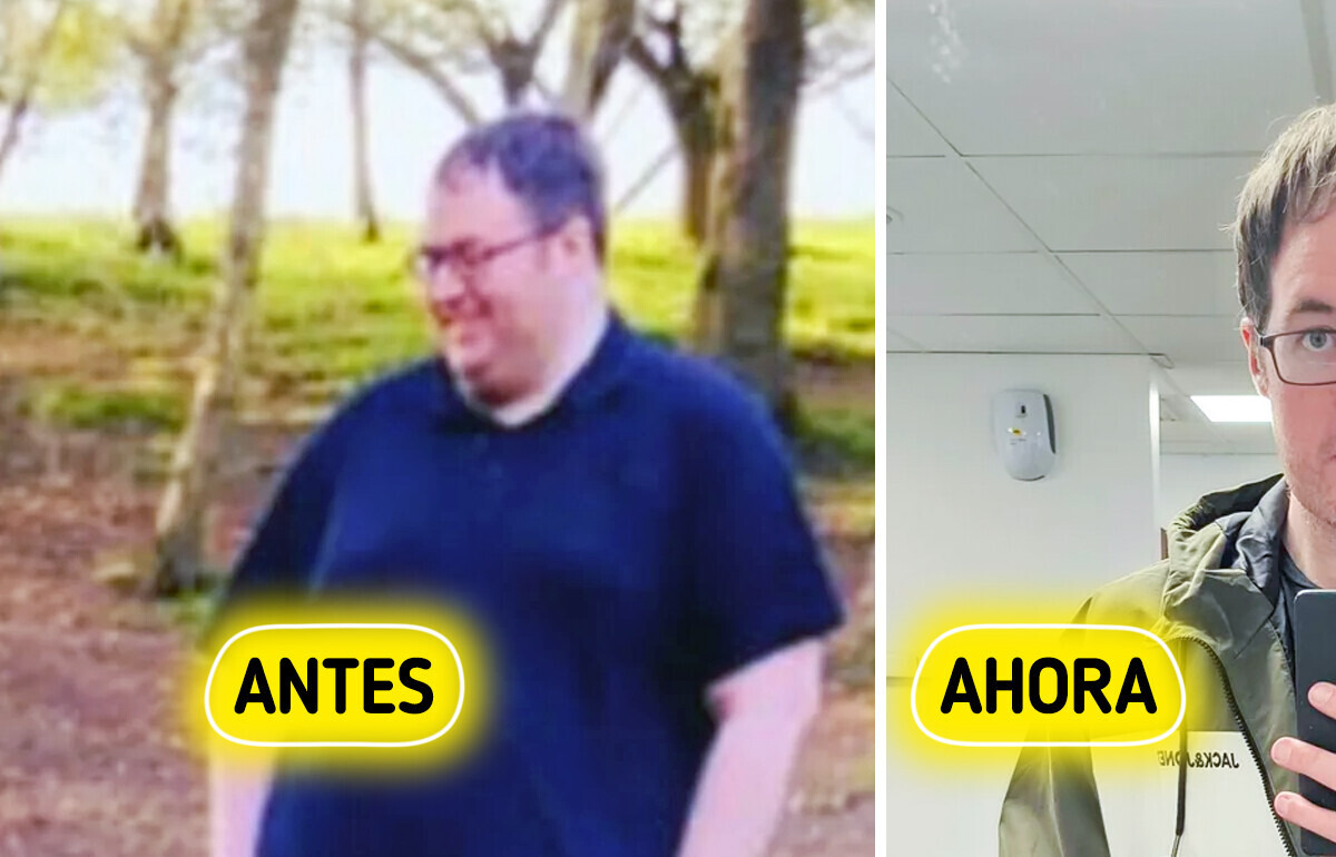 Perdió la mitad de su peso sin dietas: así lo logró con un hábito simple