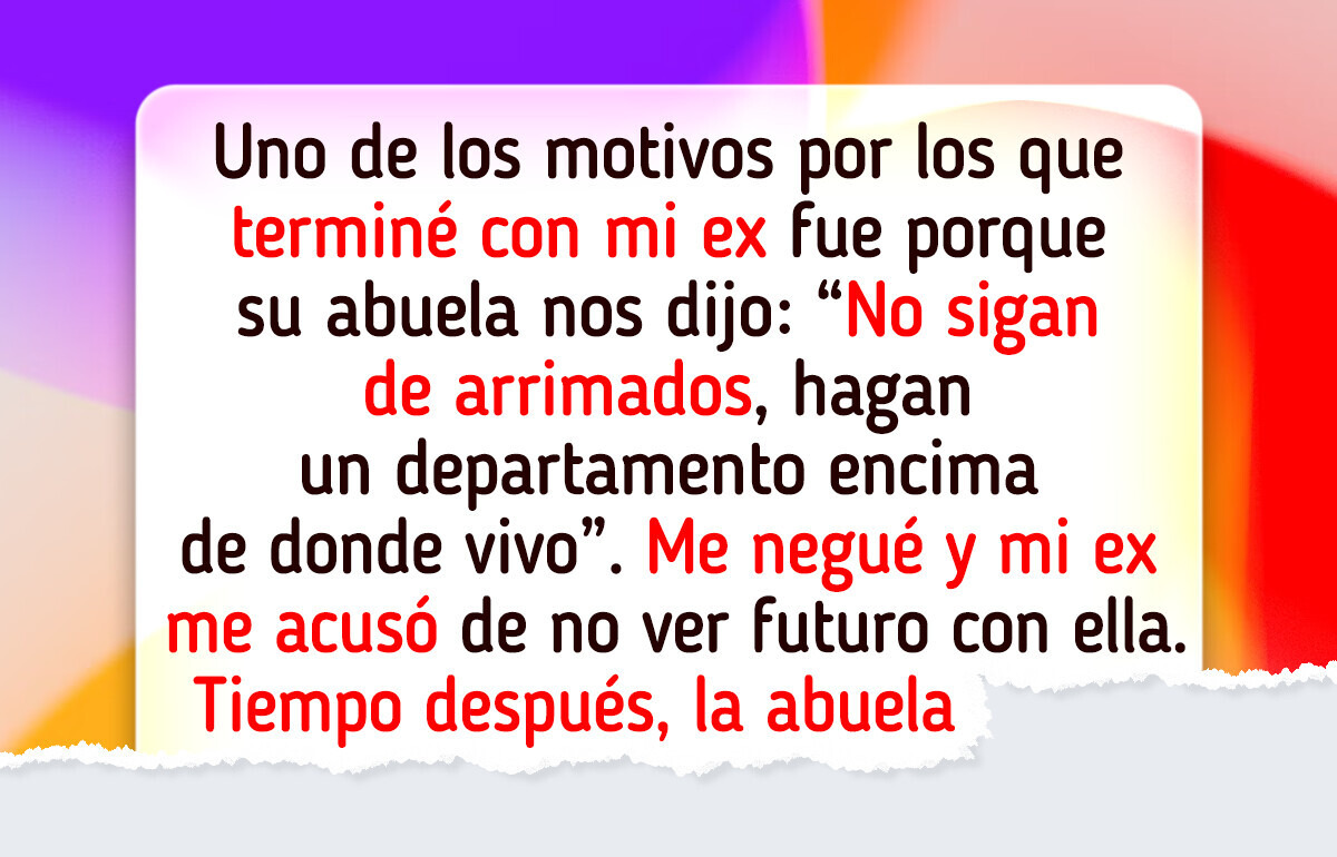 Gané al separar amor y patrimonio, y el tiempo me dio la razón