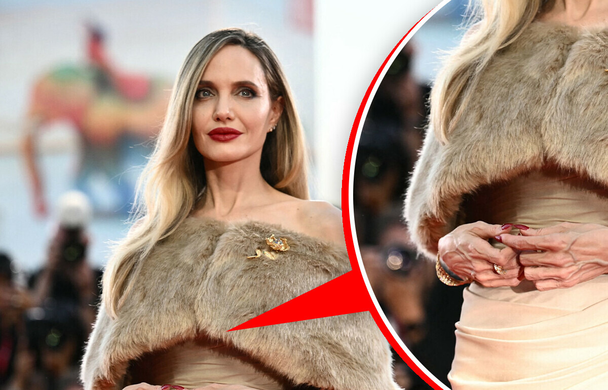 Angelina Jolie vuelve al centro de atención y sus brazos despiertan más de una pregunta