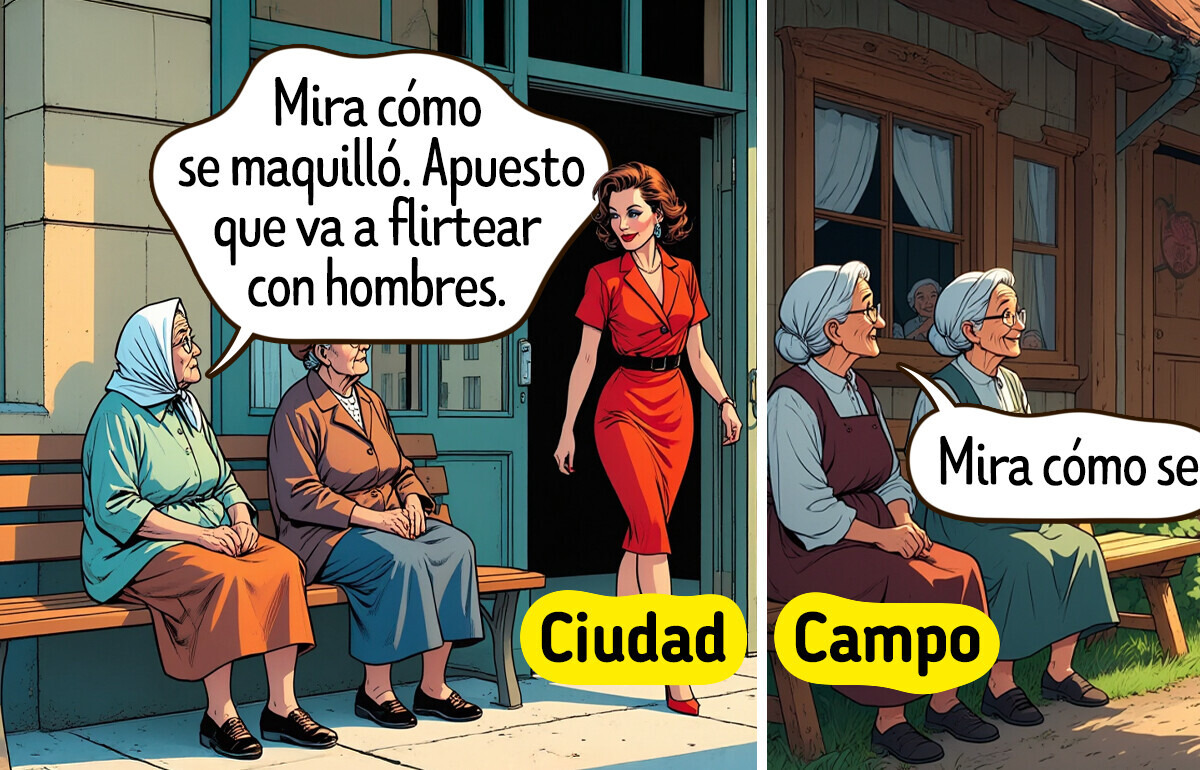 14 Cómics que prueban que vivir en la ciudad y en el campo son dos mundos completamente distintos