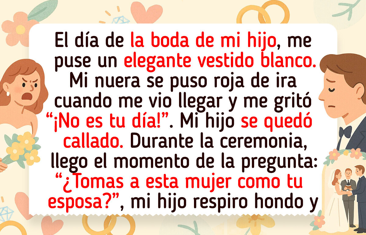 Mi nuera me avergonzó frente a todos, pero lo peor fue la reacción de mi hijo Mi nuera me avergonzó frente a todos, pero lo peor fue la reacción de mi hijo