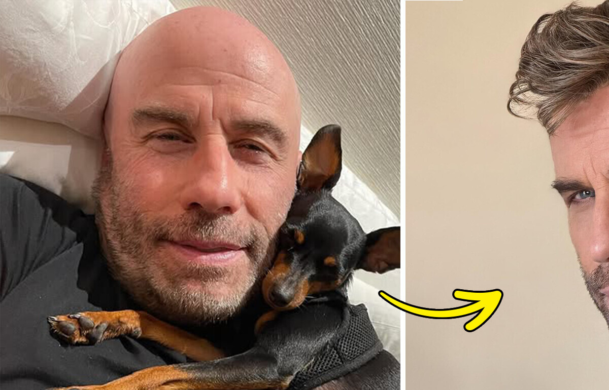 John Travolta, a sus 71 años, reaparece con melena y deja a todos sin palabras