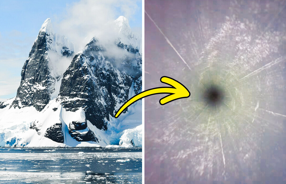 Descubren un inquietante paisaje bajo el hielo de la Antártida y el video causa escalofríos Descubren un inquietante paisaje bajo el hielo de la Antártida y el video causa escalofríos