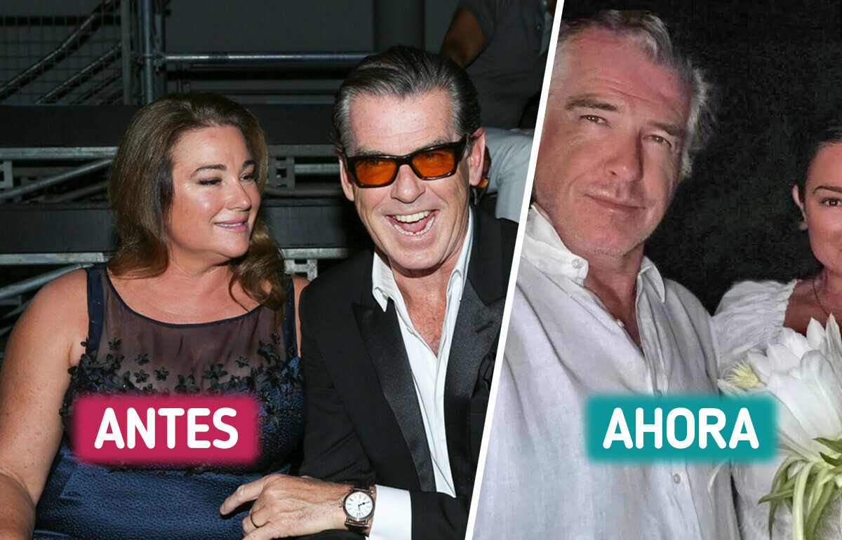 La esposa de Pierce Brosnan emociona con romántico gesto, pero su transformación se roba el show