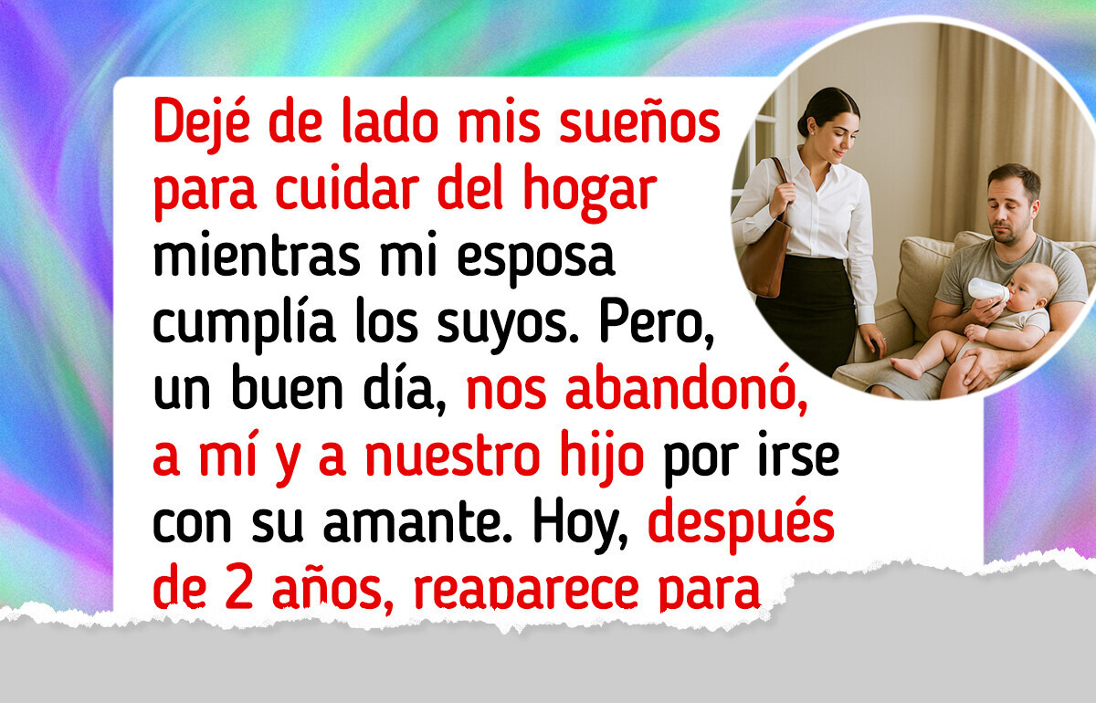 Me niego a volver con mi exesposa después de que me dejara por su amante musculoso