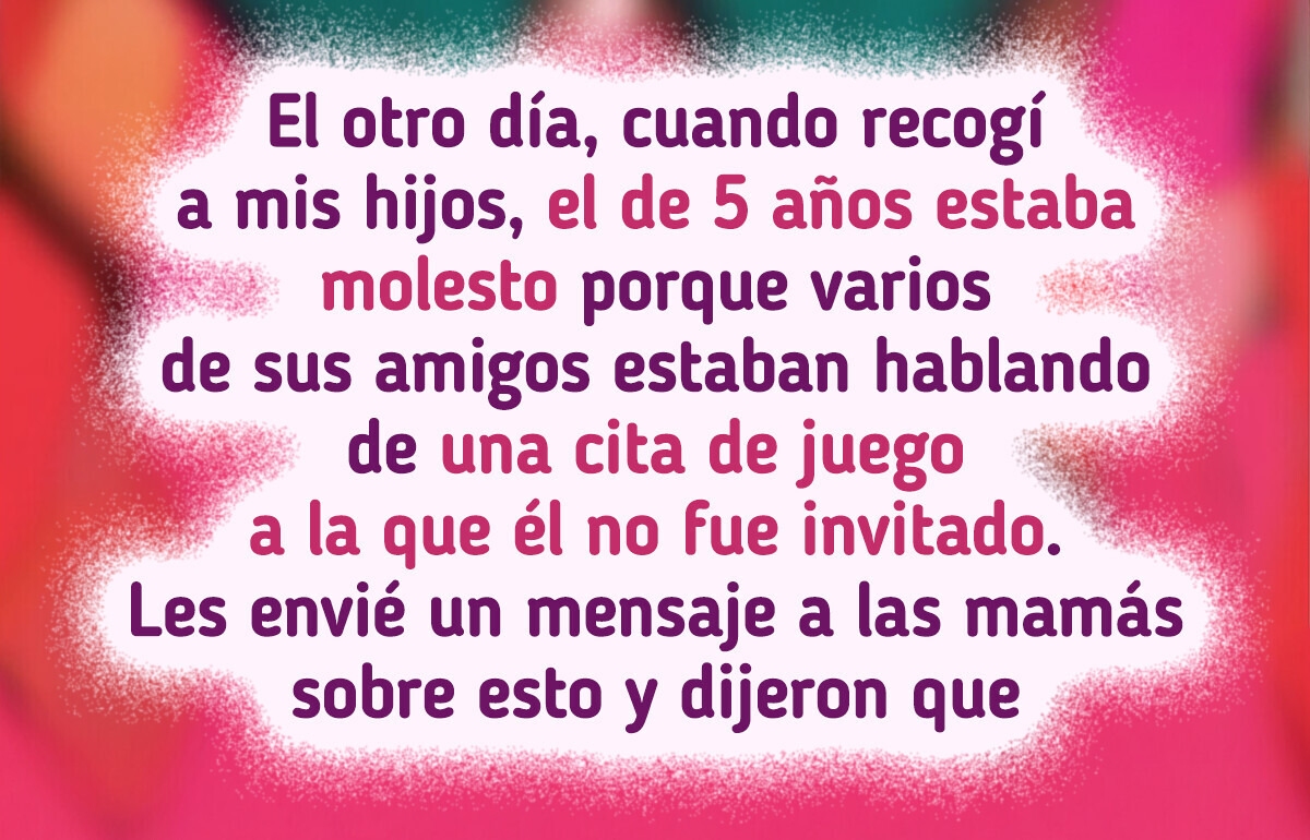 El grupo de mamás de la guardería era mi refugio, hasta que entró un papá y me excluyeron a mí y a mis hijos