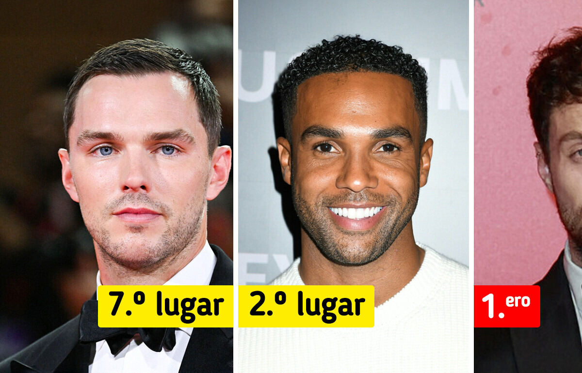Los 10 hombres con los rostros más bellos del mundo según la ciencia Los 10 hombres con los rostros más bellos del mundo según la ciencia