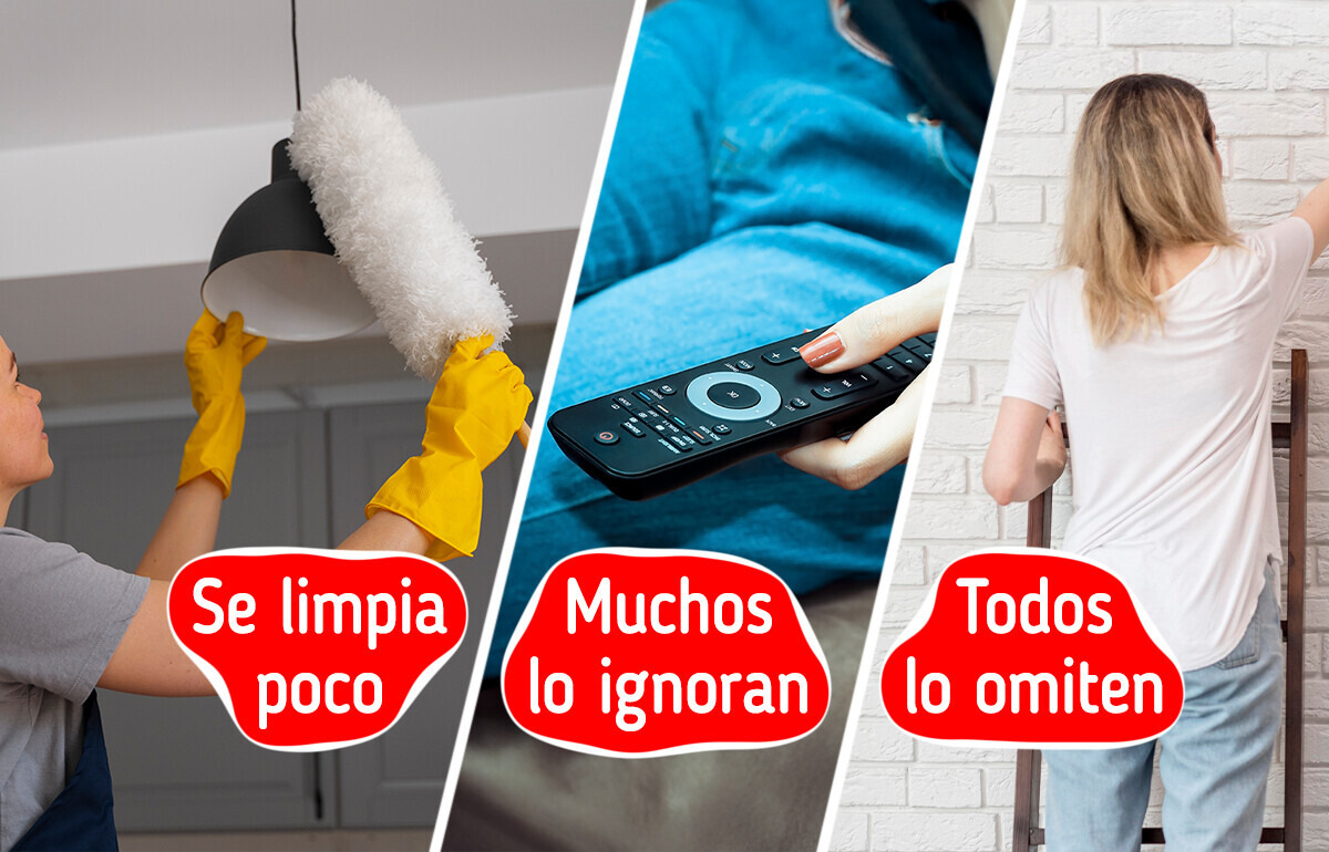 15+ Rincones más olvidados de la casa que deberías limpiar cuanto antes y cómo hacerlo fácilmente