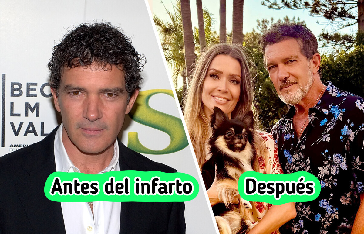 Cómo cambió la vida de Antonio Banderas tras un infarto