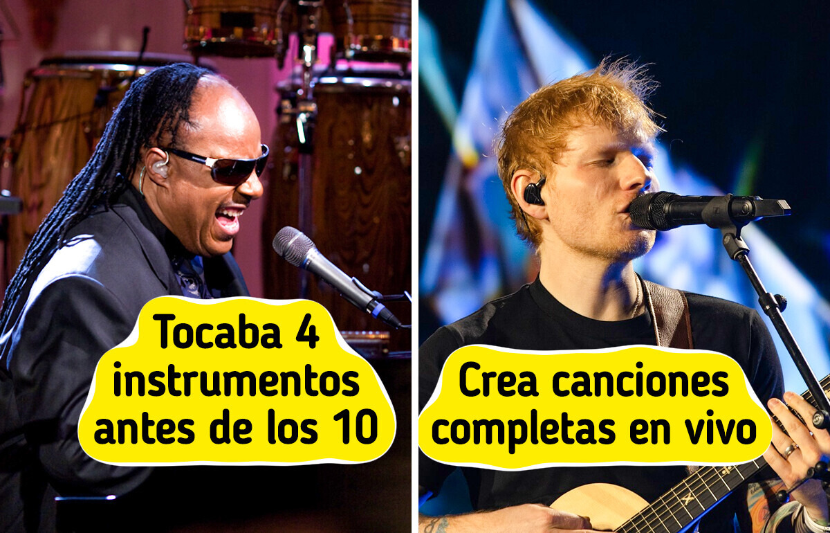 14 Músicos famosos reconocidos por su talento y dominio único de los instrumentos 14 Músicos famosos reconocidos por su talento y dominio único de los instrumentos