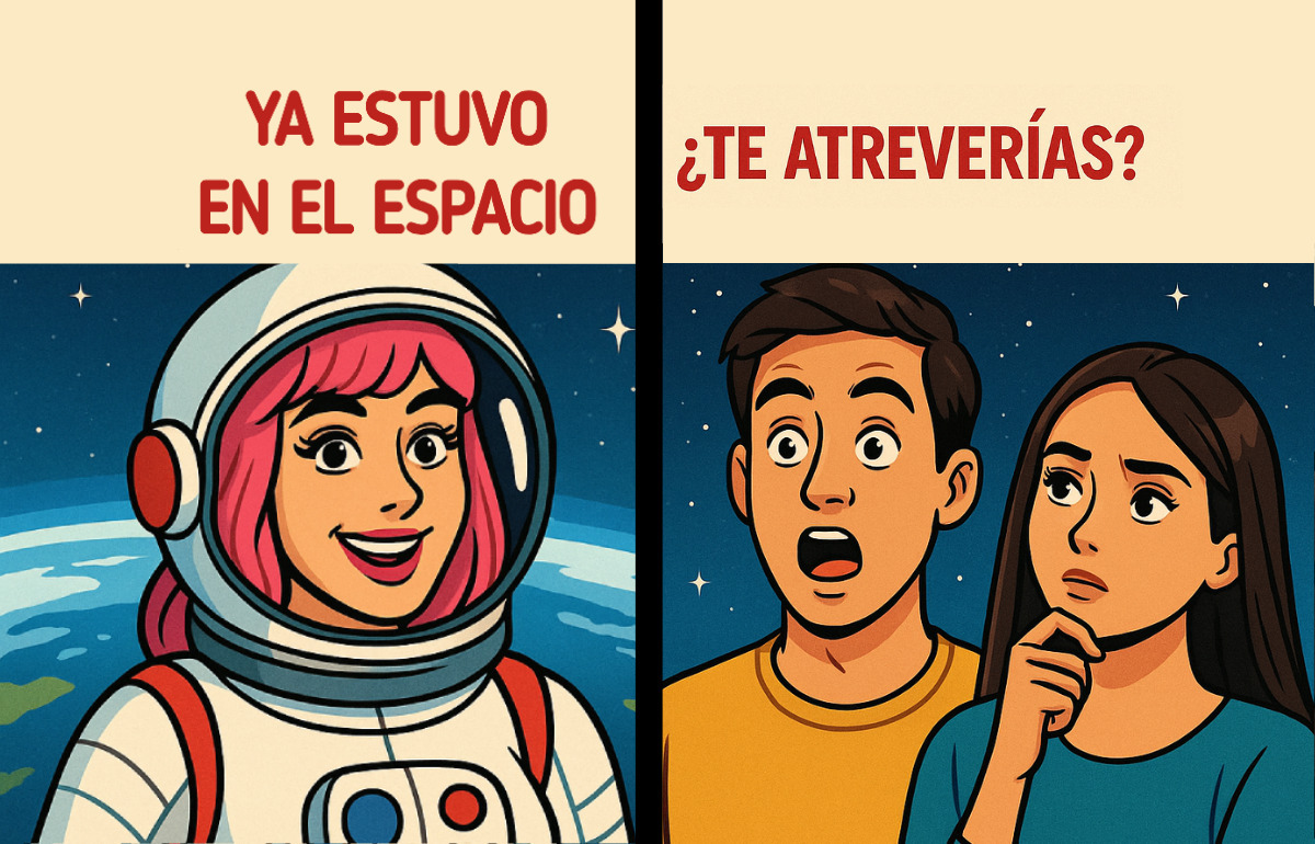 Katy Perry ya tuvo su experiencia espacial, ¿cómo sería la tuya? 9 viñetas te lo muestran
