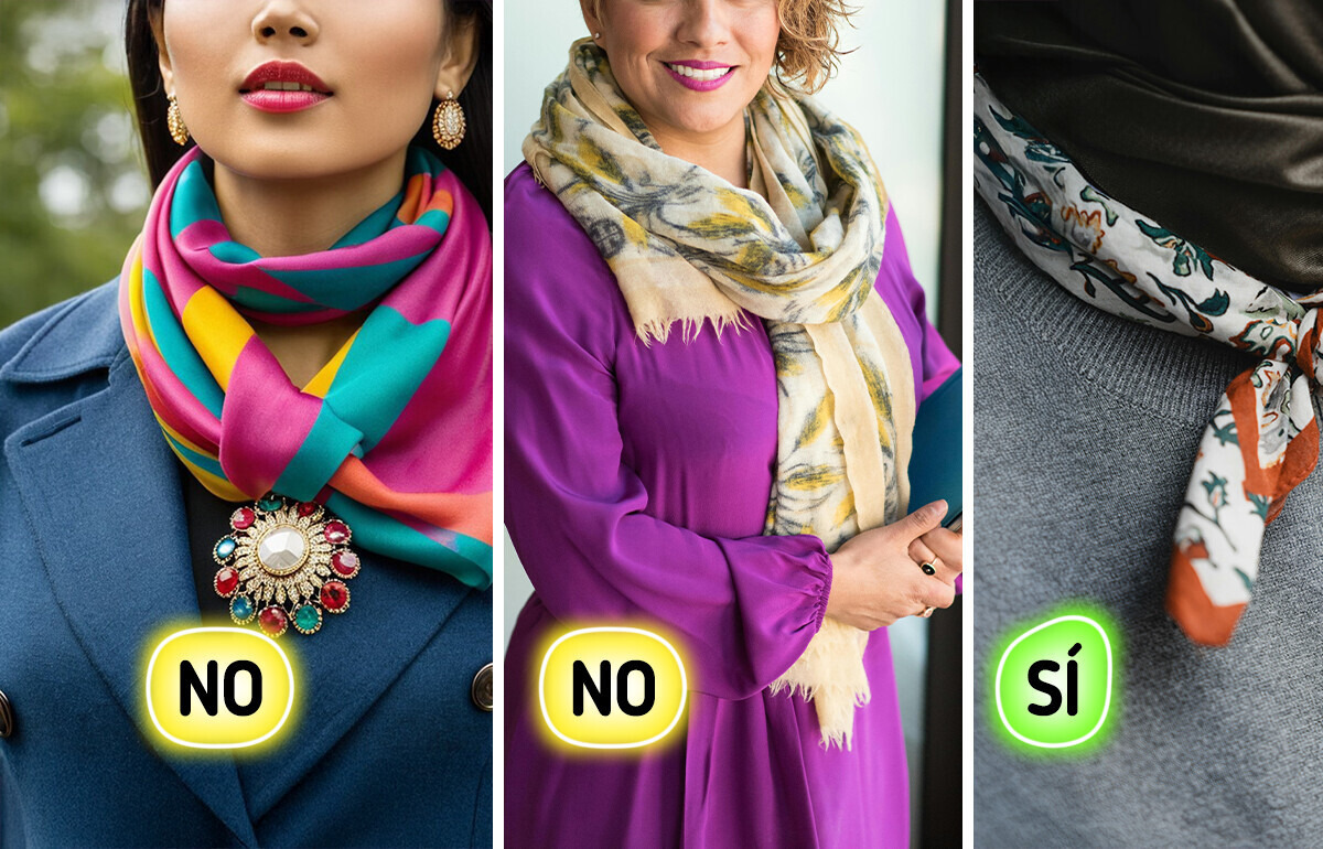 10 Trucos con pañuelos y bufandas que pueden convertirte en un ícono de estilo