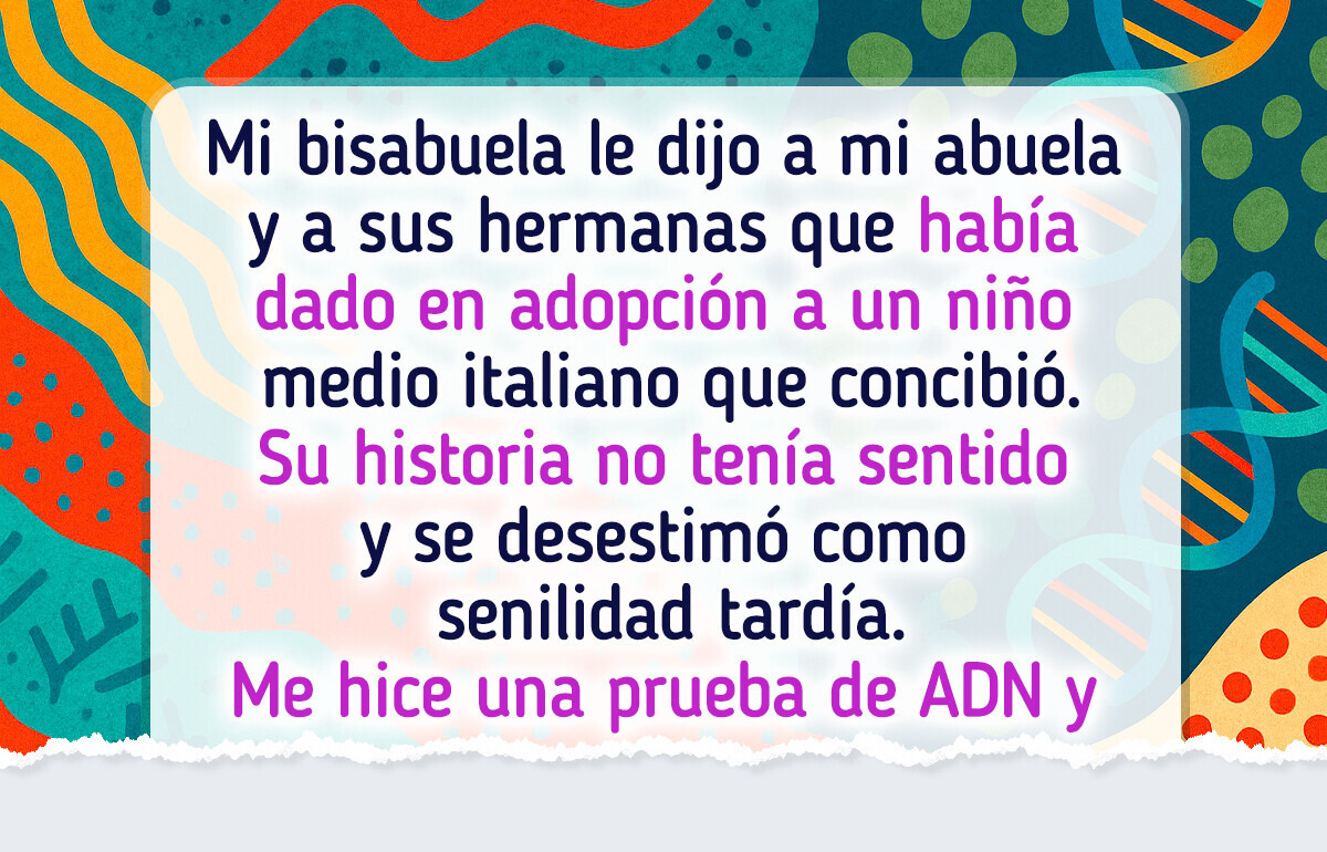 20 Veces que un ADN reveló un secreto familiar guardado por años
