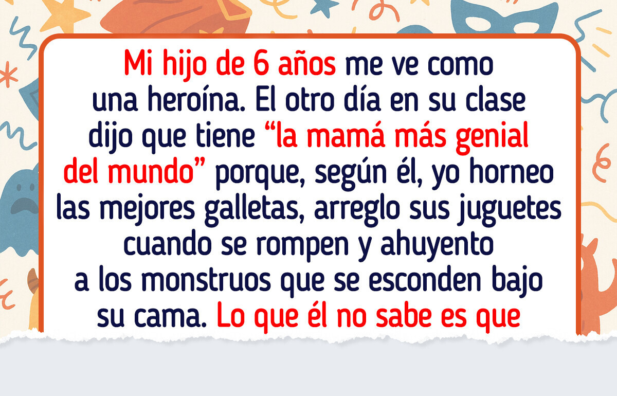 Mi hijo cree que soy fuerte, pero me siento culpable al no poder decirle la verdad Mi hijo cree que soy fuerte, pero me siento culpable al no poder decirle la verdad