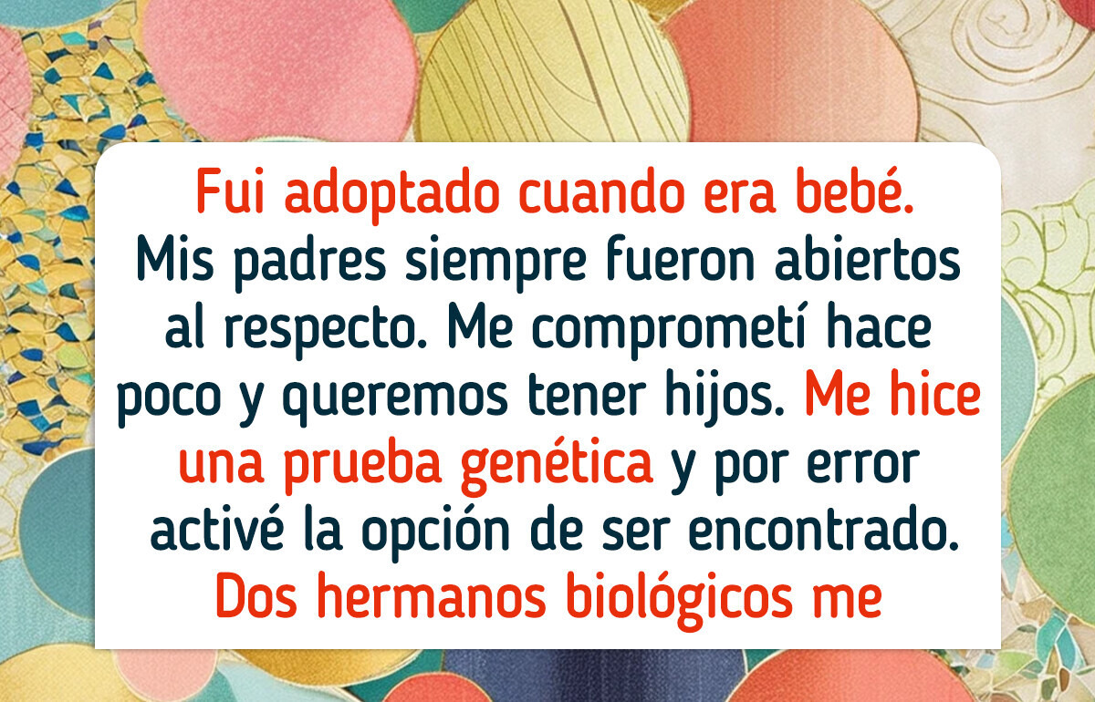 Encontré a mis hermanos biológicos por casualidad y decidí mantenerme lejos Encontré a mis hermanos biológicos por casualidad y decidí mantenerme lejos