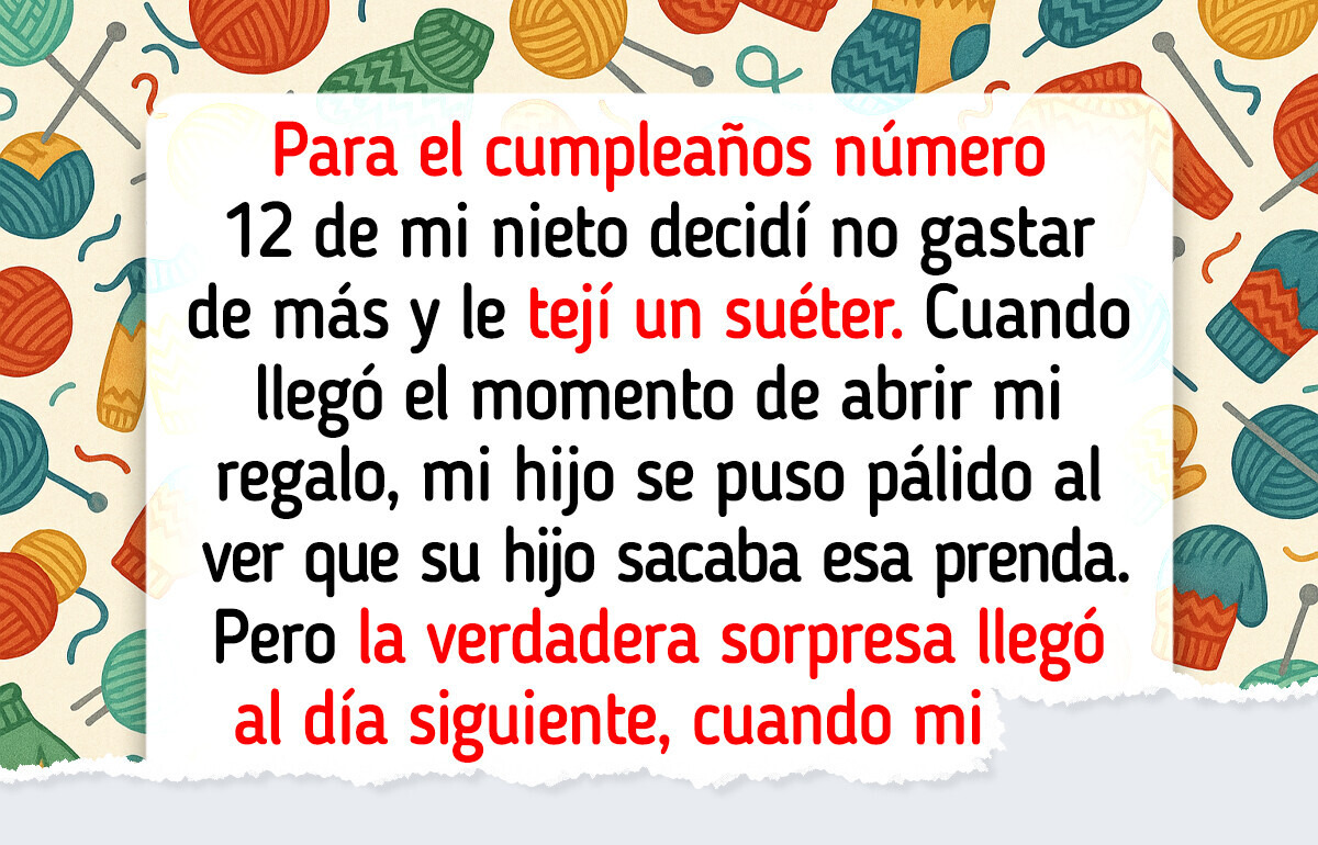 Le hice un regalo sencillo a mi nieto y todo terminó de forma inquietante Le hice un regalo sencillo a mi nieto y todo terminó de forma inquietante