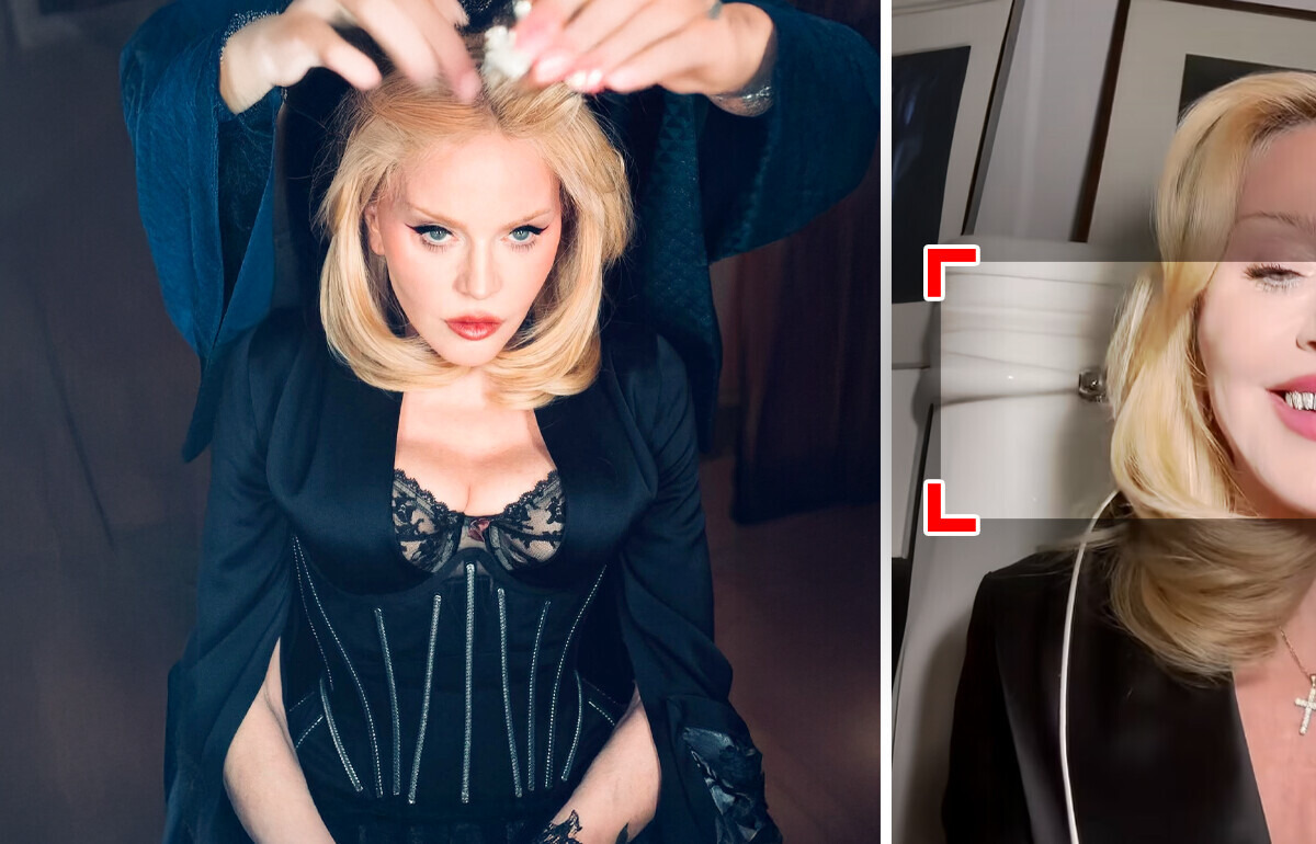 Madonna muestra sus nuevos dientes y todos notan lo mismo