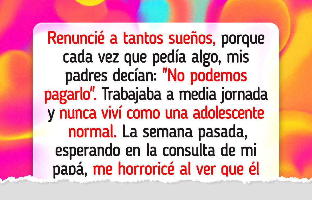 Toda mi vida pensé que éramos pobres... hasta que descubrí la verdad y ya no puedo perdonarlos