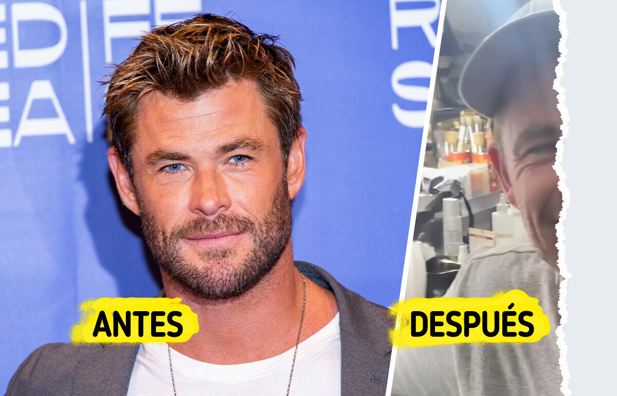 Chris Hemsworth sorprende con un cambio de imagen que entristece a sus fans