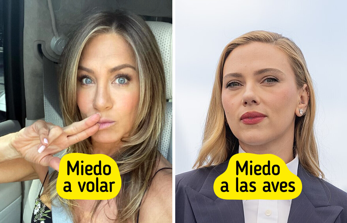 10 Famosos con fobias tan raras que cuesta creer que son reales