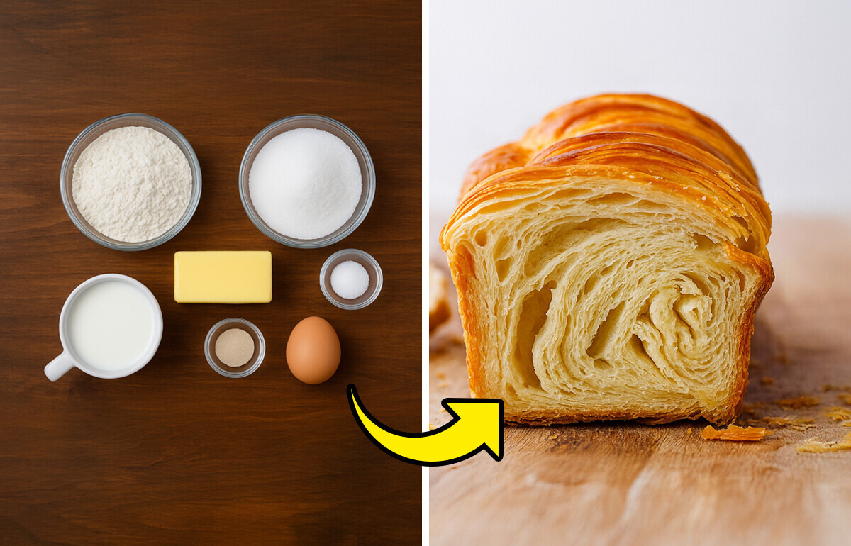 La receta para hacer el pan de croissant viral es más sencilla de lo que pensábamos