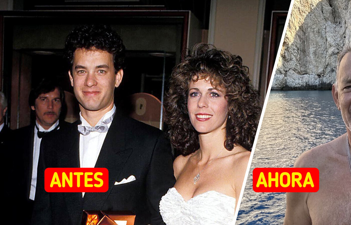 Tom Hanks y Rita Wilson se dejan ver en traje de baño durante una inusual celebración por su 37.º aniversario