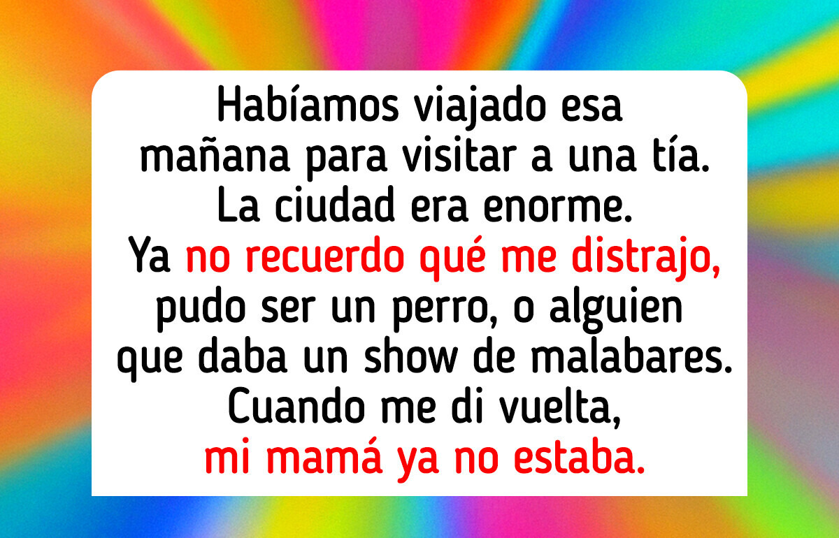 De niña me perdí en una ciudad que no era la mía, y ahí conocí la bondad De niña me perdí en una ciudad que no era la mía, y ahí conocí la bondad