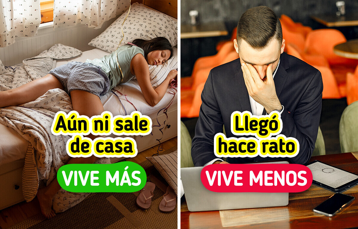 La gente impuntual podría vivir más y ser más feliz que los puntuales, según un estudio La gente impuntual podría vivir más y ser más feliz que los puntuales, según un estudio