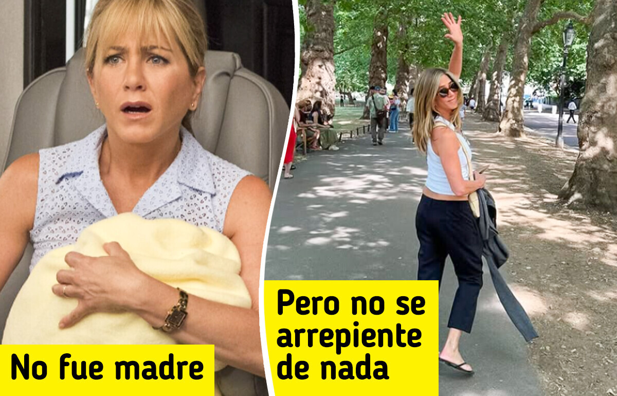 Jennifer Aniston habla del precio de no tener hijos Jennifer Aniston habla del precio de no tener hijos
