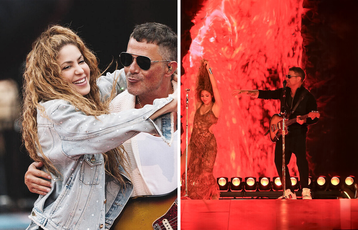 Shakira y Alejandro Sanz vuelven a juntarse y la nostalgia hizo lo suyo