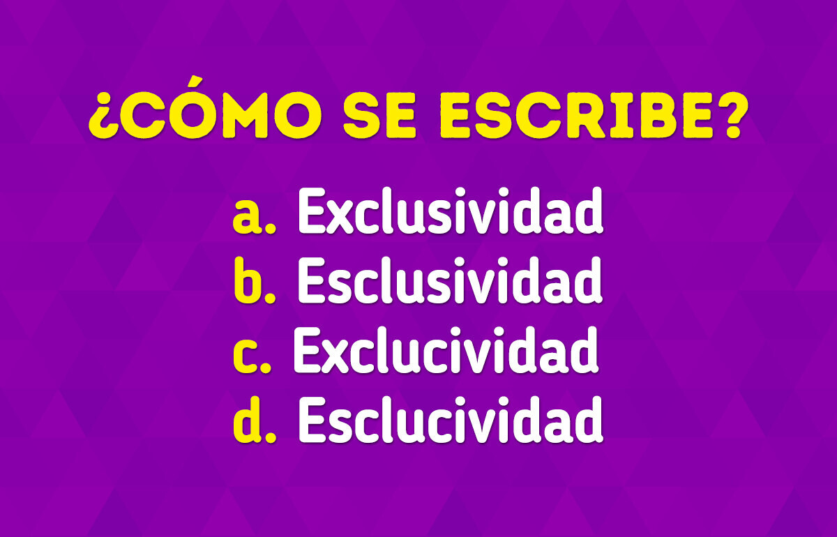 Explora tus habilidades lingüísticas con este test ortográfico