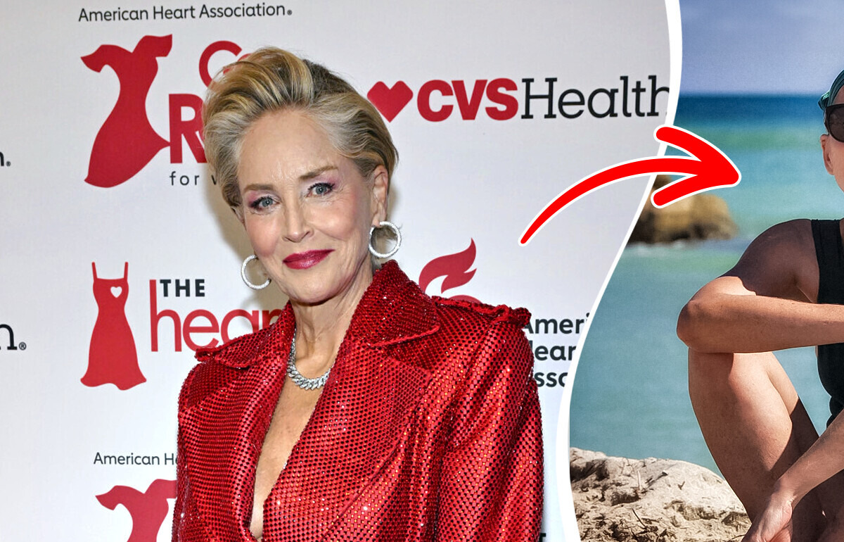 Sharon Stone deslumbra con un diminuto traje de baño y todos sus fans dicen lo mismo