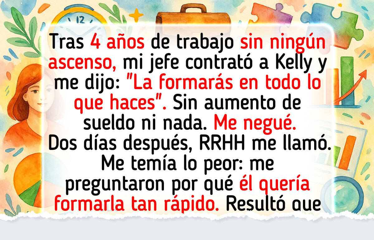 Dije que no a entrenar a otra persona gratis... y terminé con un ascenso inesperado Dije que no a entrenar a otra persona gratis... y terminé con un ascenso inesperado