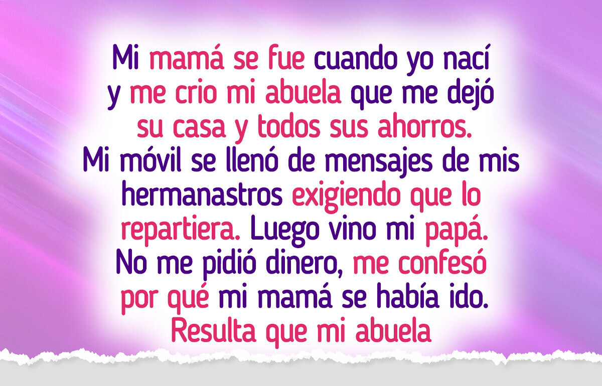 Mi abuela era mi ángel, pero mi papá reveló una verdad devastadora