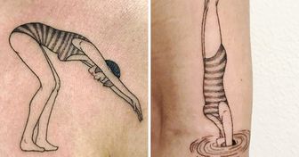 22 Tatuajes de una artista italiana que no querrás esconder debajo de la ropa