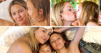 Kate Hudson recibe críticas tras una polémica foto con sus hijos: “¿Por qué estás sin camisa?”