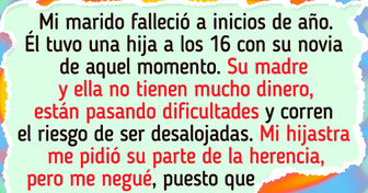 No le daré a mi hijastra nada de la herencia que dejó su padre