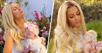 Paris Hilton revela por fin el rostro de su hija, pero la gente señala el mismo problema